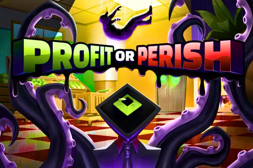 Profit or Perish screenshot showing the core world presentation